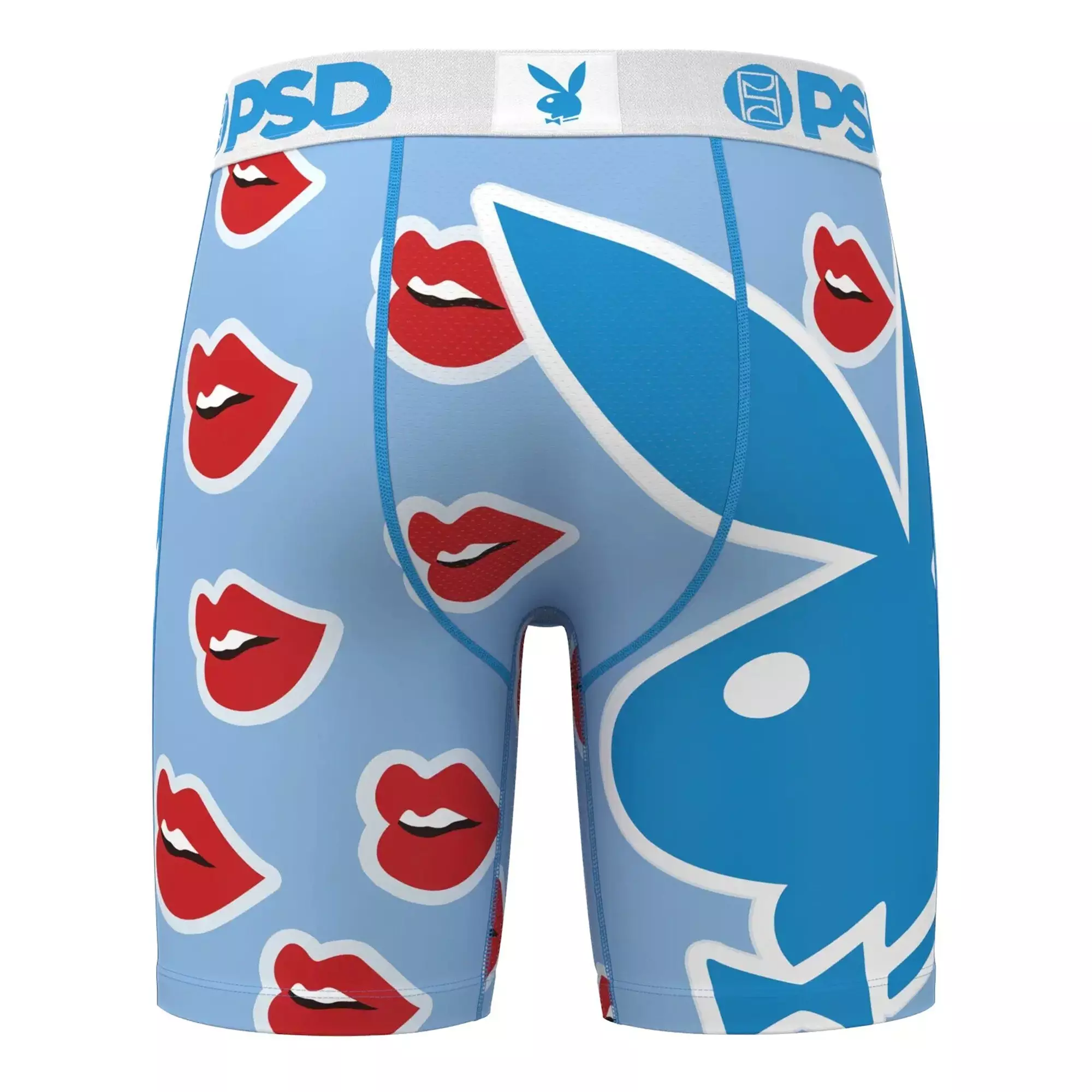 PSD Men's Playboy Lips Underwear - BLUE