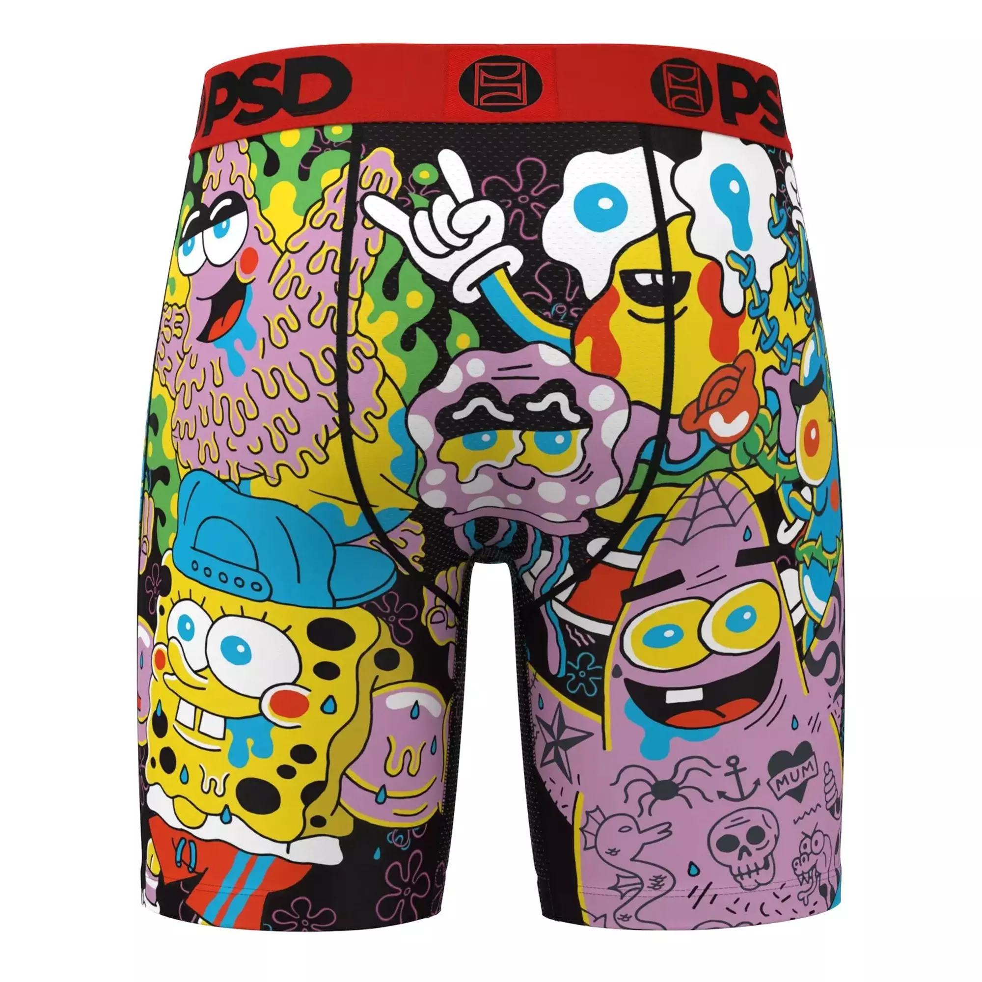PSD Men's Spongebob Squarepants Vibez Underwear - MULTI-COLOR