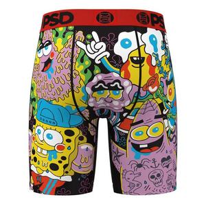 PSD Men's Spongebob Squarepants Vibez Underwear