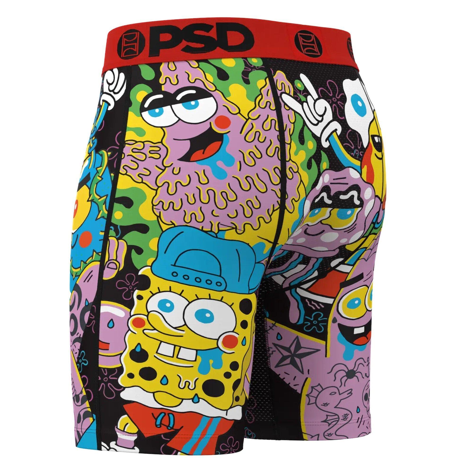 PSD Men's Spongebob Squarepants Vibez Underwear - MULTI-COLOR Thumbnail View 4