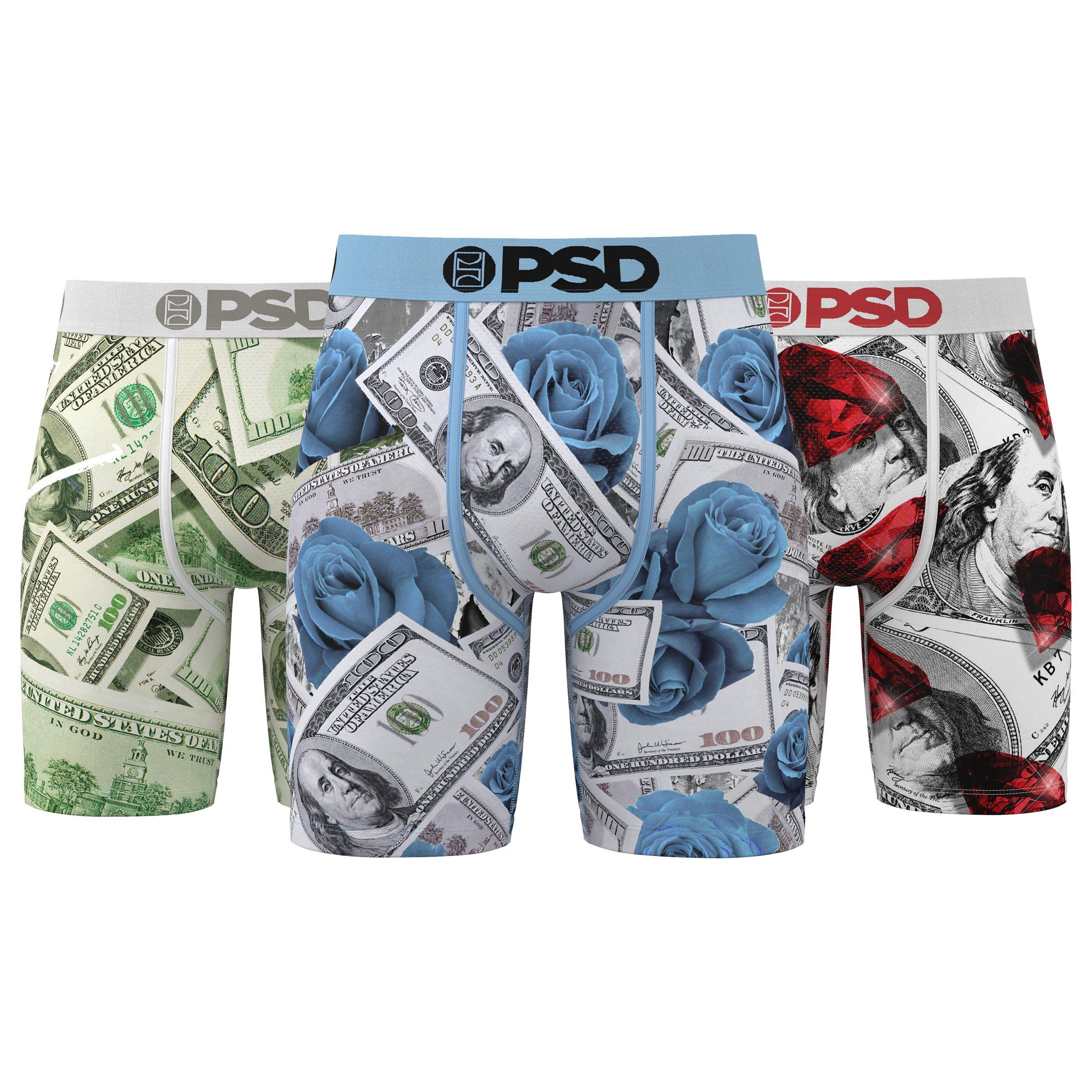 PSD Men's Mad Money Underwear-3PK - MULTI-COLOR Thumbnail View 1