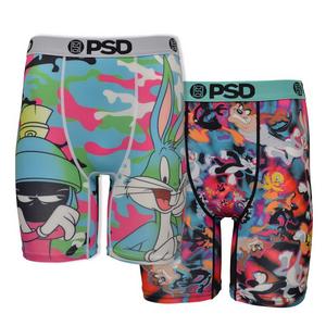 PSD Big Boys' Looney Tunes Spiral Underwear