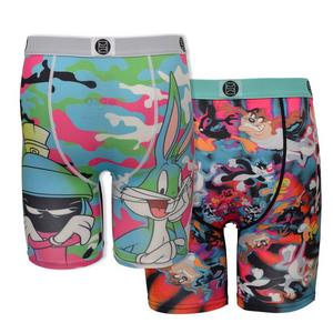 PSD Big Boys' Looney Tunes Spiral Underwear