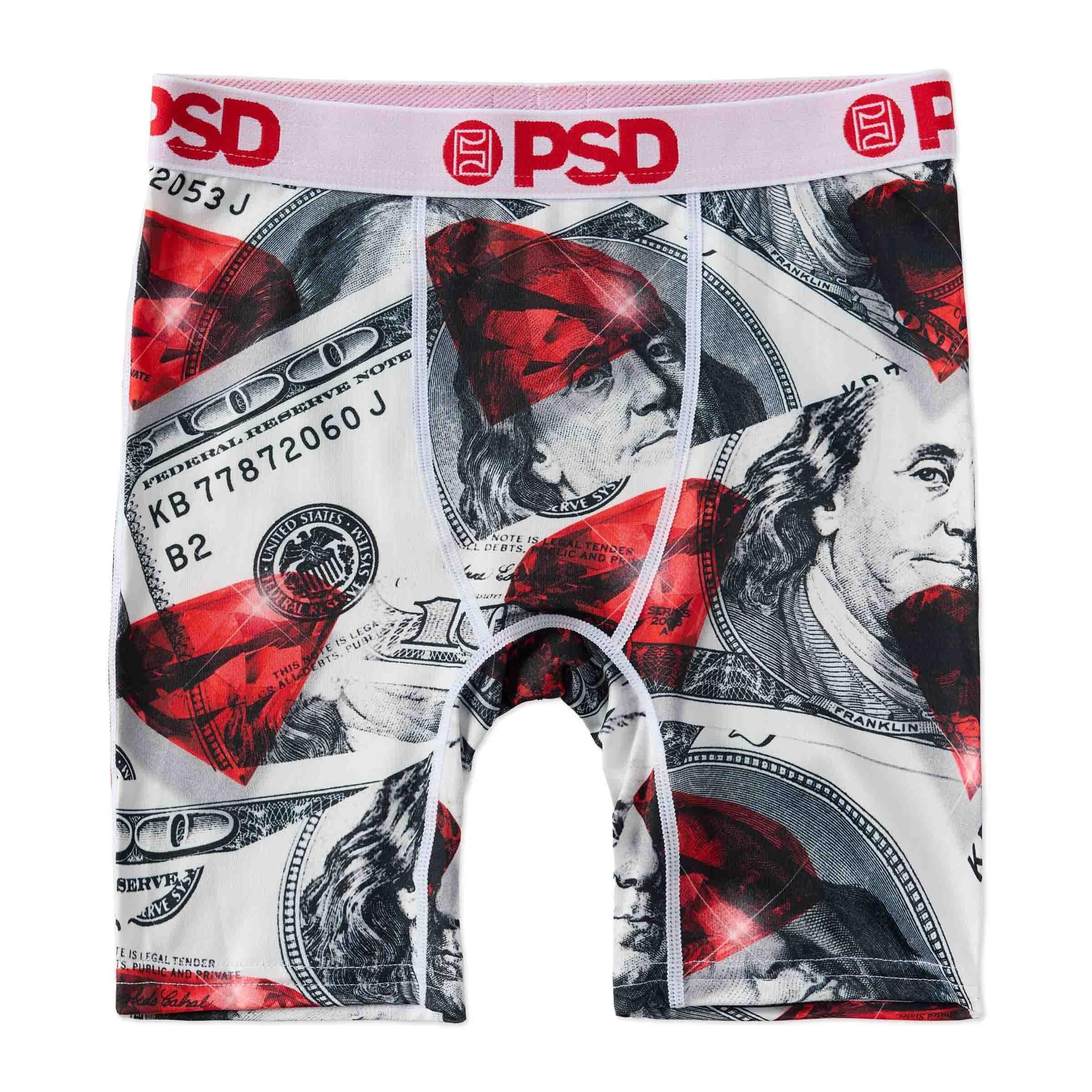 PSD Big Boys' Red Drip Underwear-2PK