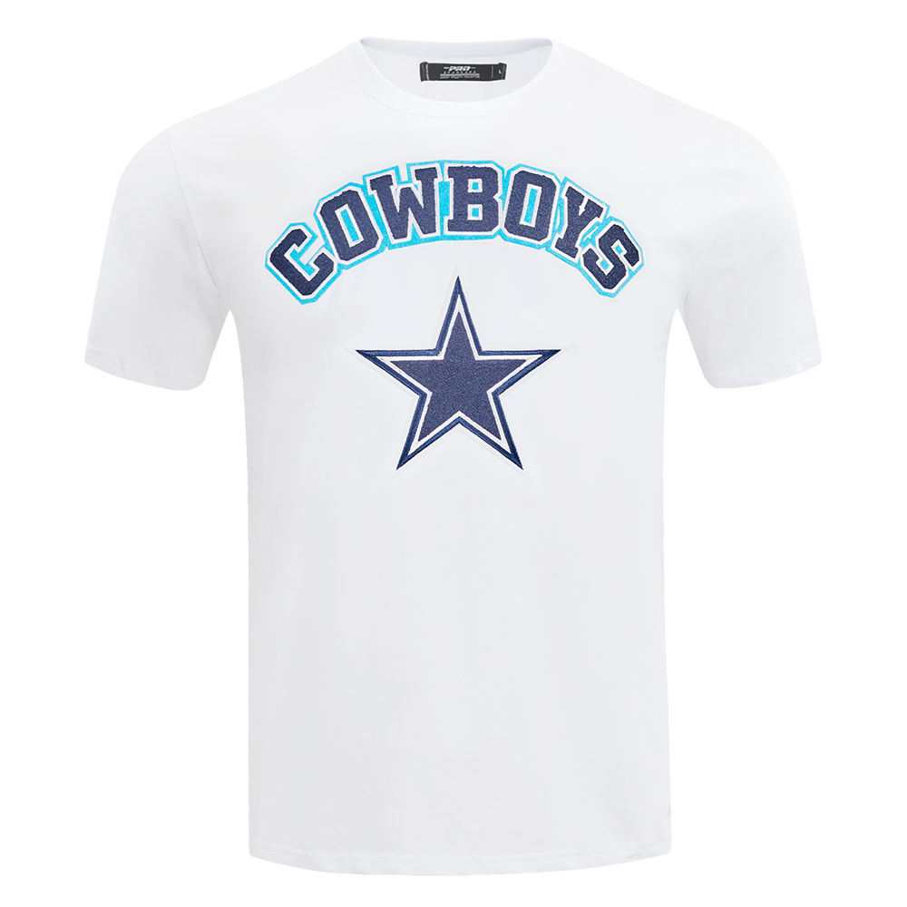 Pro Standard Men's Dallas Cowboys Logo Tee - WHITE Thumbnail View 1