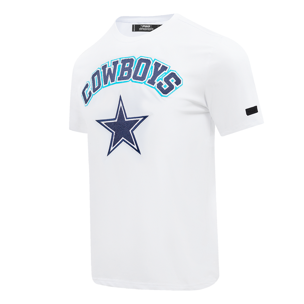 Pro Standard Men's Dallas Cowboys Logo Tee - WHITE Thumbnail View 3