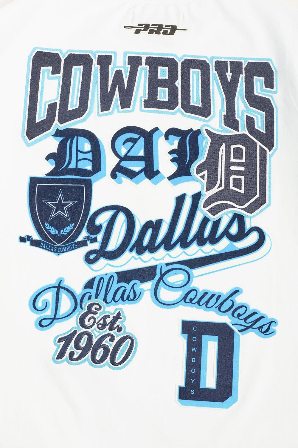 Pro Standard Men's Dallas Cowboys Logo Tee - WHITE Thumbnail View 5
