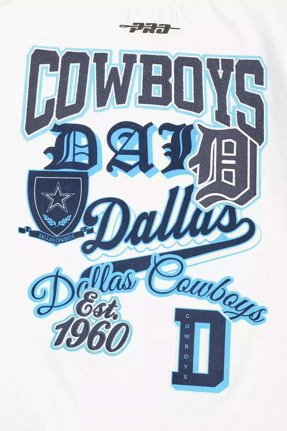 Pro Standard Men's Dallas Cowboys Logo Tee - WHITE