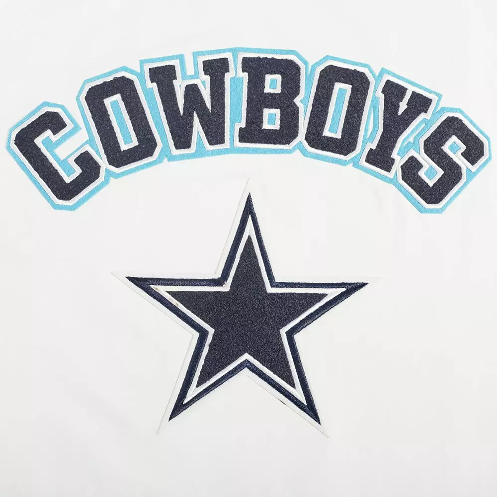 Pro Standard Men's Dallas Cowboys Logo Tee - WHITE