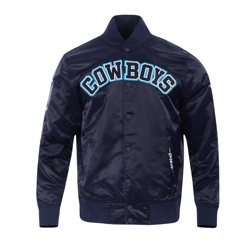 Pro Standard Men's Dallas Cowboys Logo Jacket - BLUE Thumbnail View 1