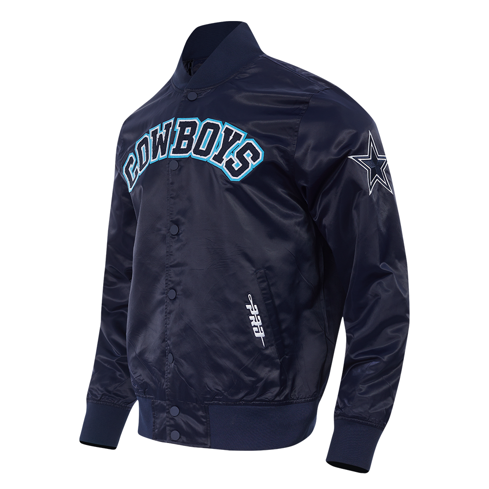 Pro Standard Men's Dallas Cowboys Logo Jacket - BLUE Thumbnail View 3