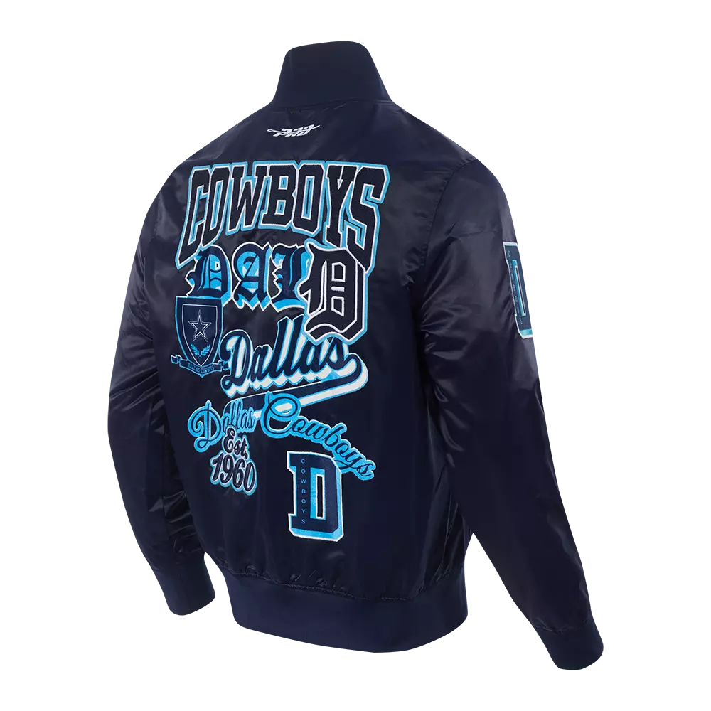 Pro Standard Men's Dallas Cowboys Logo Jacket - BLUE
