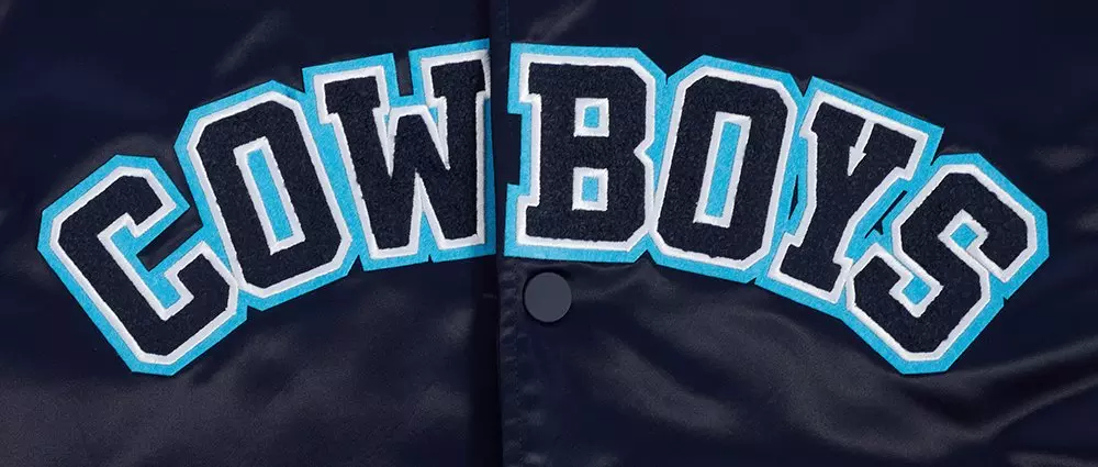 Pro Standard Men's Dallas Cowboys Logo Jacket - BLUE