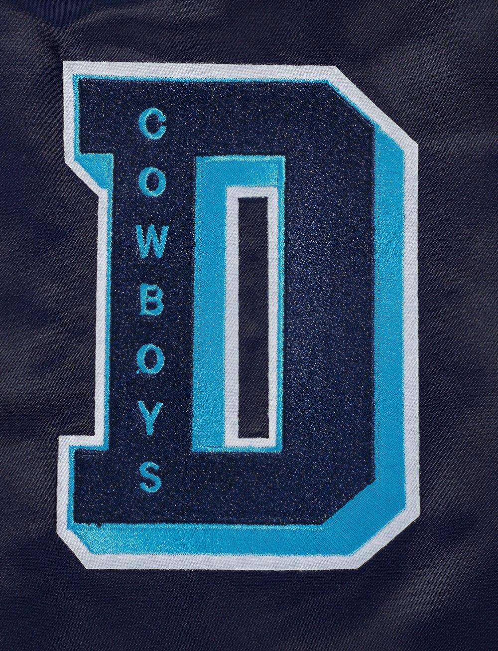 Pro Standard Men's Dallas Cowboys Logo Jacket - BLUE Thumbnail View 6