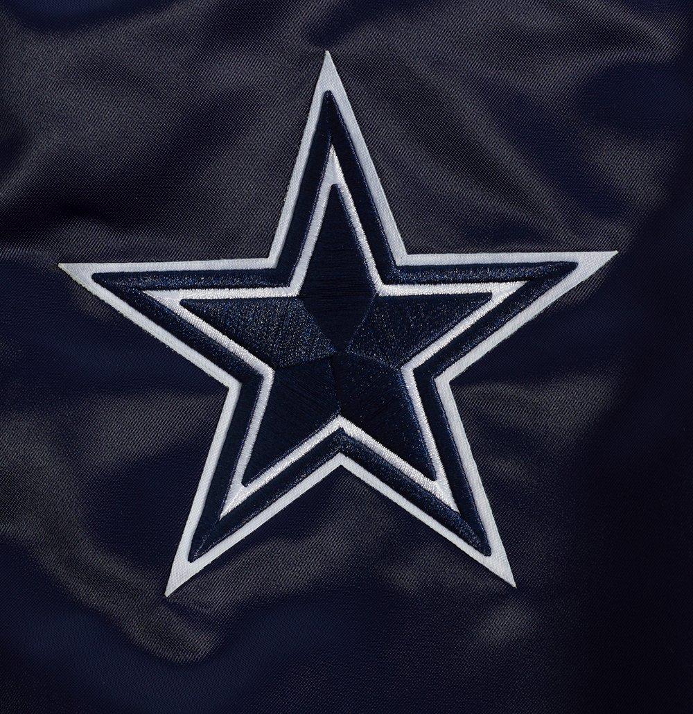 Pro Standard Men's Dallas Cowboys Logo Jacket - BLUE Thumbnail View 7