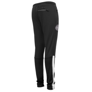 Pro Standard Men's Chicago Bulls Retro AJ 12 "Wolf Grey" Track Pants-Black