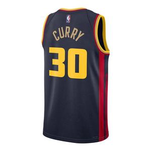 Nike Boy's Golden State Warriors 2024 Steph Curry City Edition Jersey-Blue