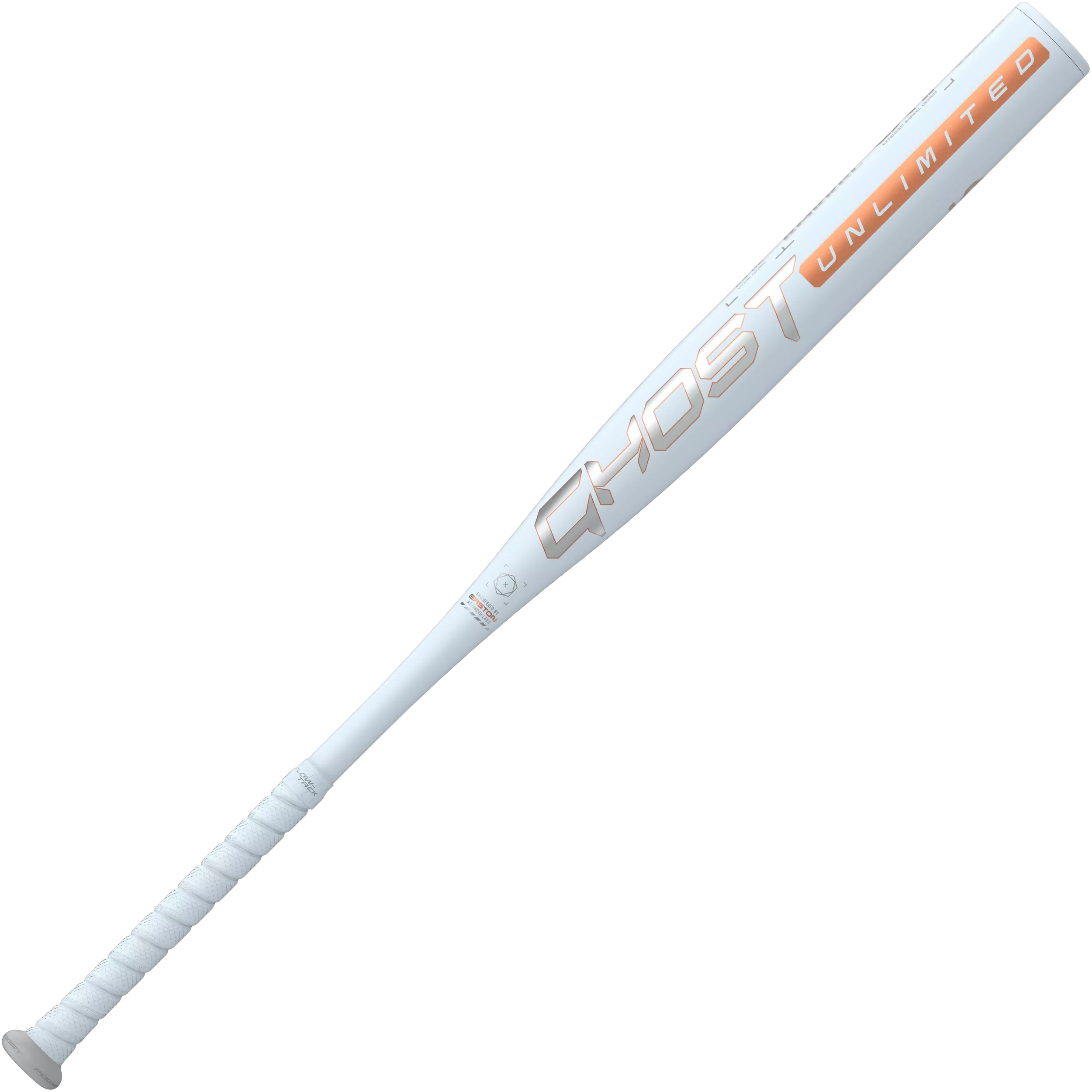 Easton Ghost Unlimited Fastpitch Softball Bat (-10) 2024 - WHITE/SILVER