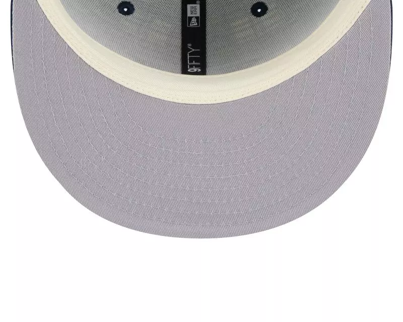 New Era Dallas Cowboys 9FIFTY Plaid Snapback Hat-Navy - NAVY