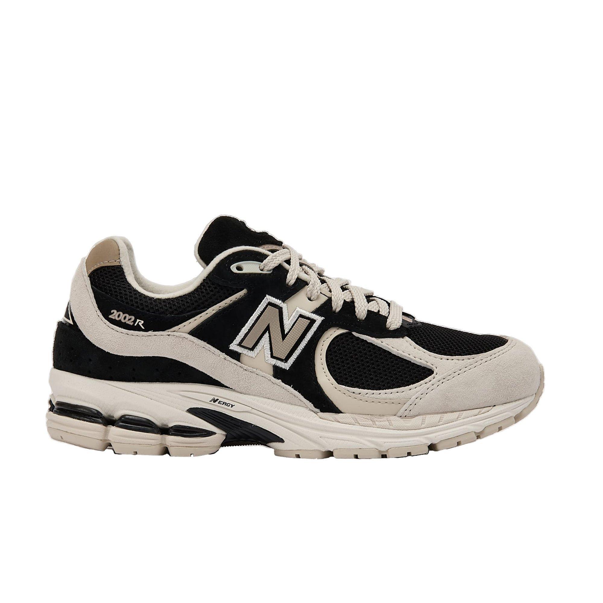 New Balance 2002R "Black/Beige/Tan" Men's Shoe - BLACK/OFF-WHITE