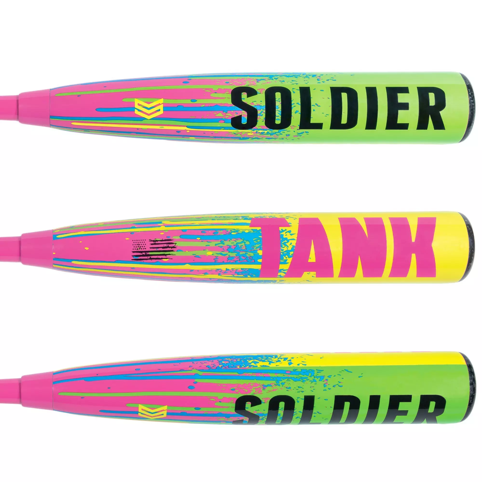 Soldier Sports Tank USSSA Baseball Bat (-10) 2025 - MULTI-COLOR