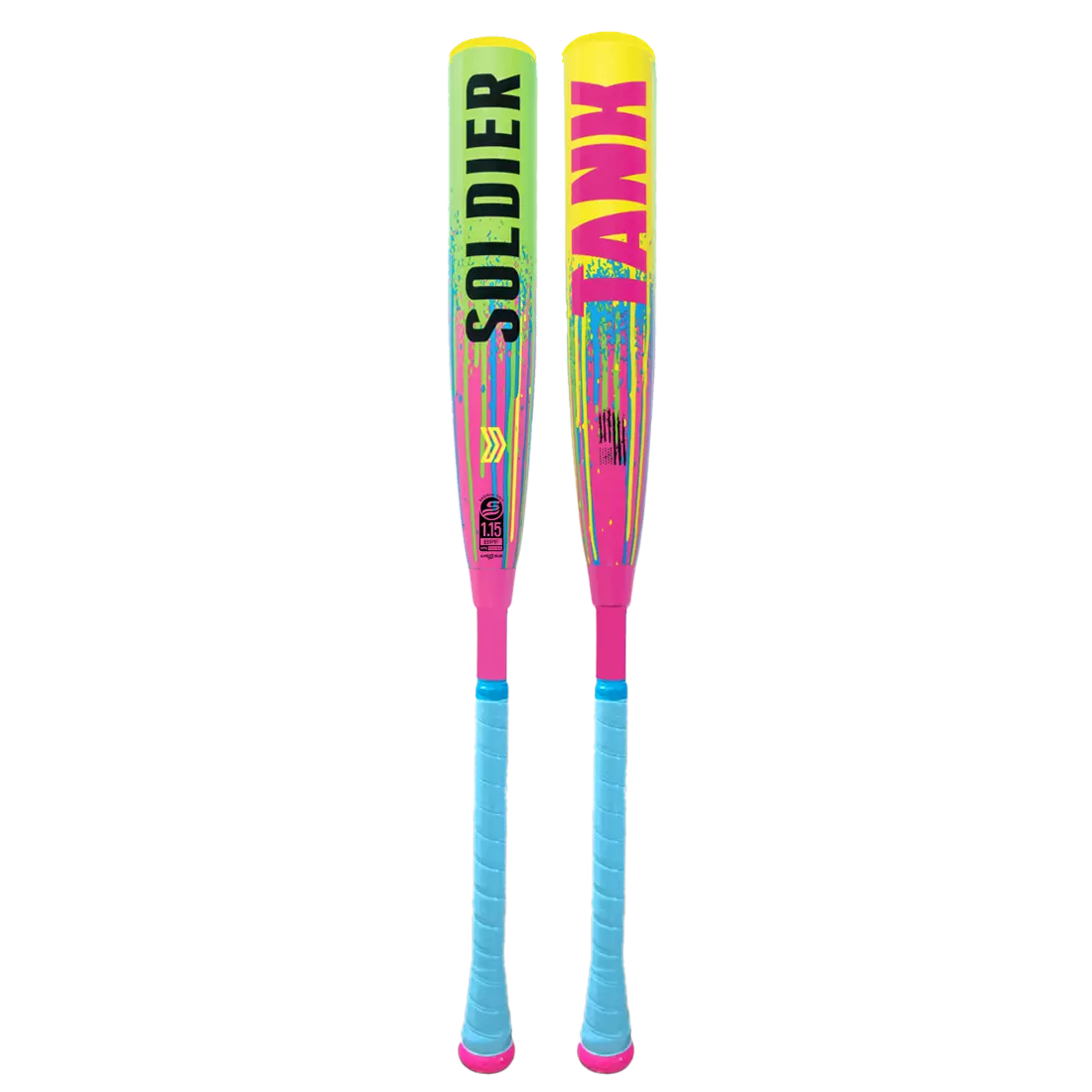 Soldier Sports Tank USSSA Baseball Bat (-5) 2025 - MULTI-COLOR