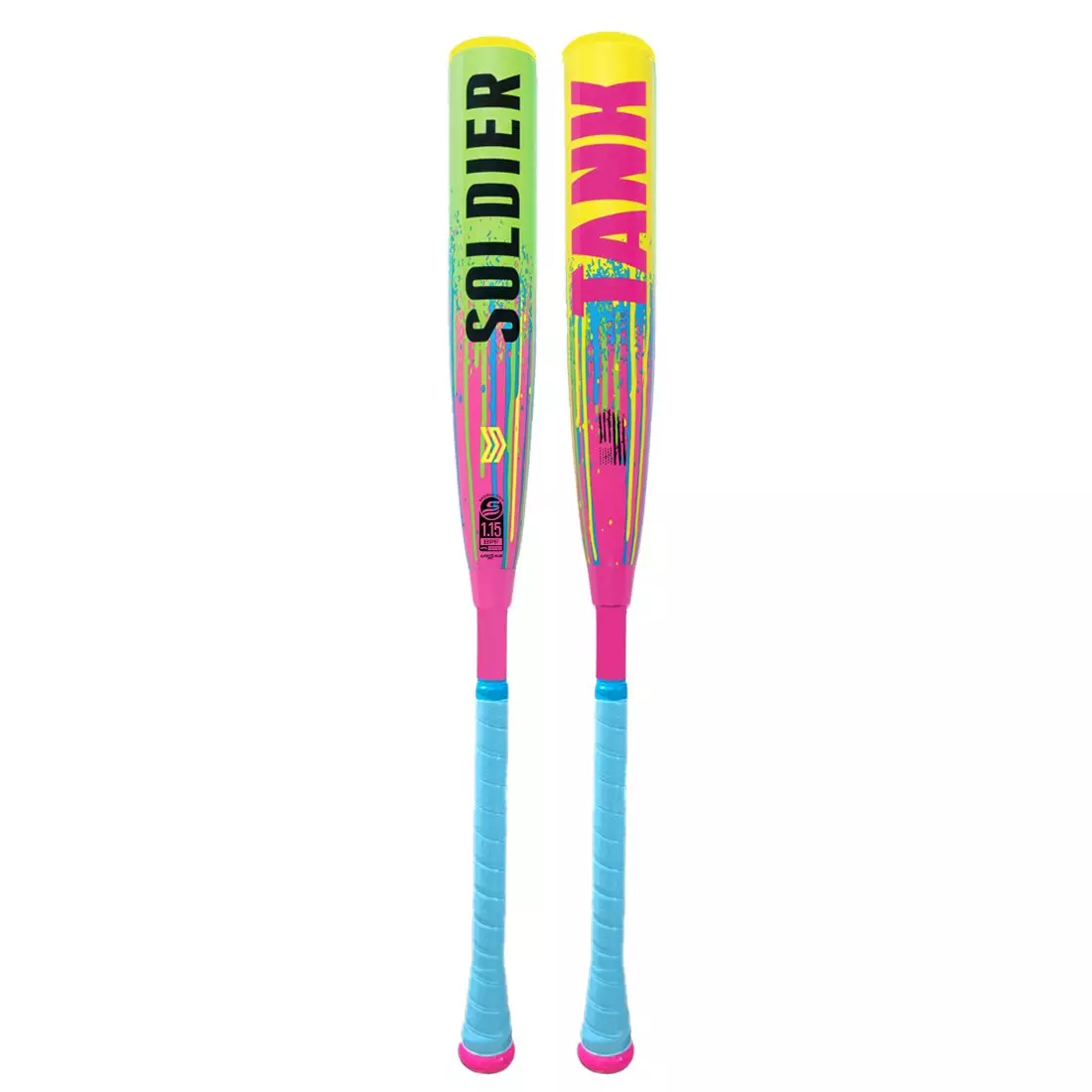 Soldier Sports Tank USSSA Baseball Bat (-8) 2025 - MULTI-COLOR