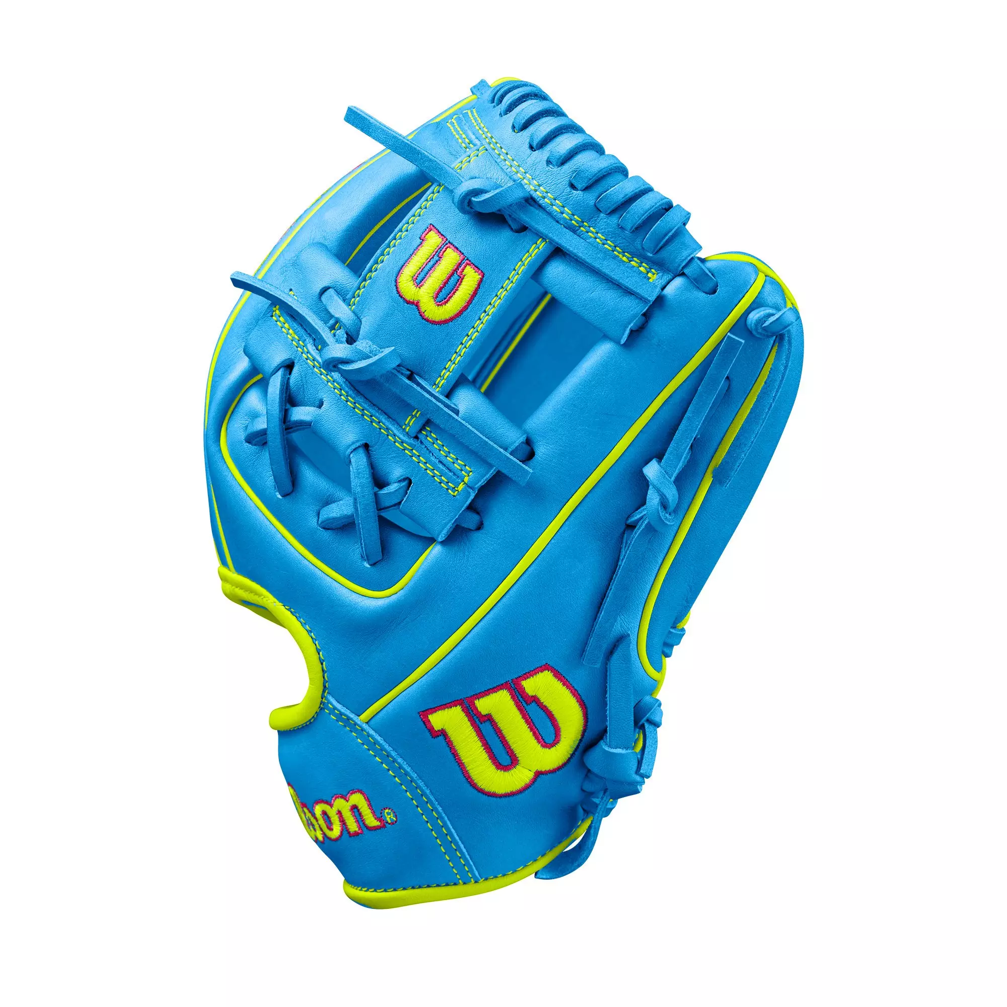 Wilson A2000 1786 11.5” Infield Baseball Glove 2024 - BLUE/YELLOW
