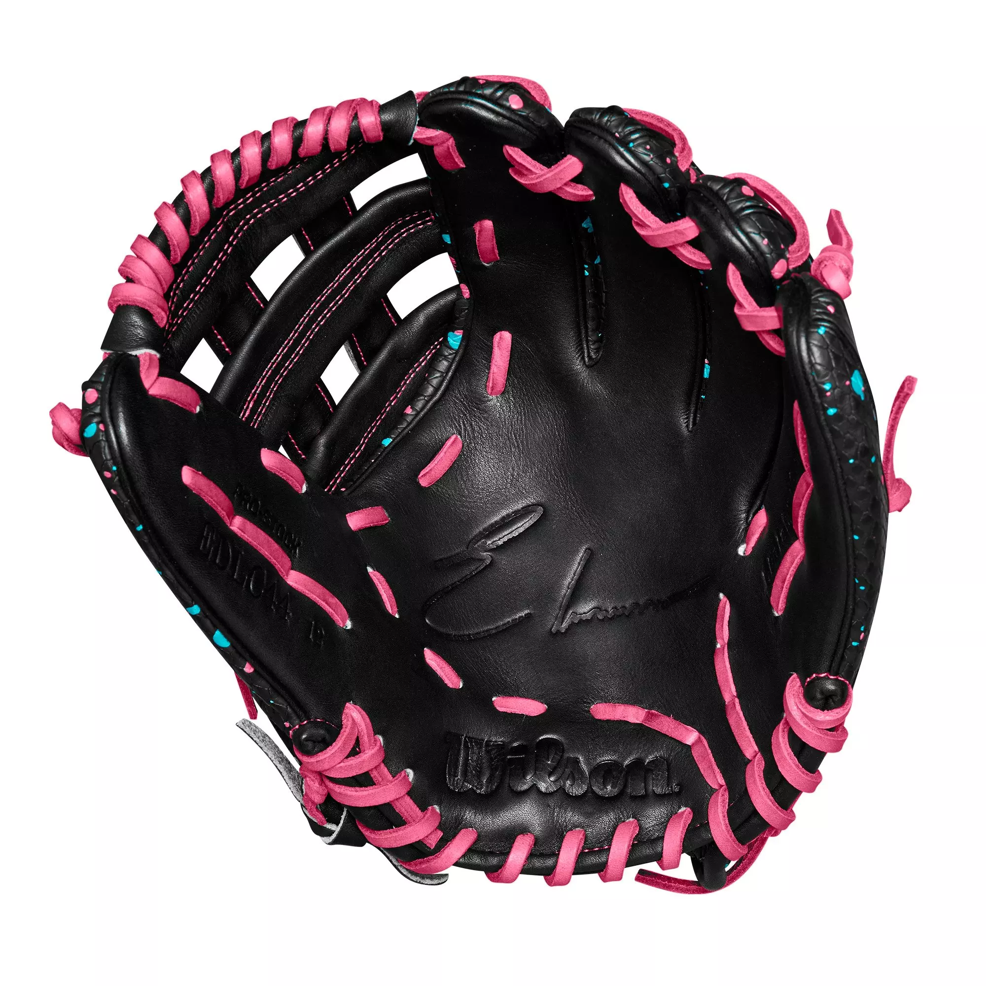 Wilson Elly De La Cruz A2000 EDLC44 GM 12&rdquo; Infield Baseball Glove 2024 - BLACK/MULTI