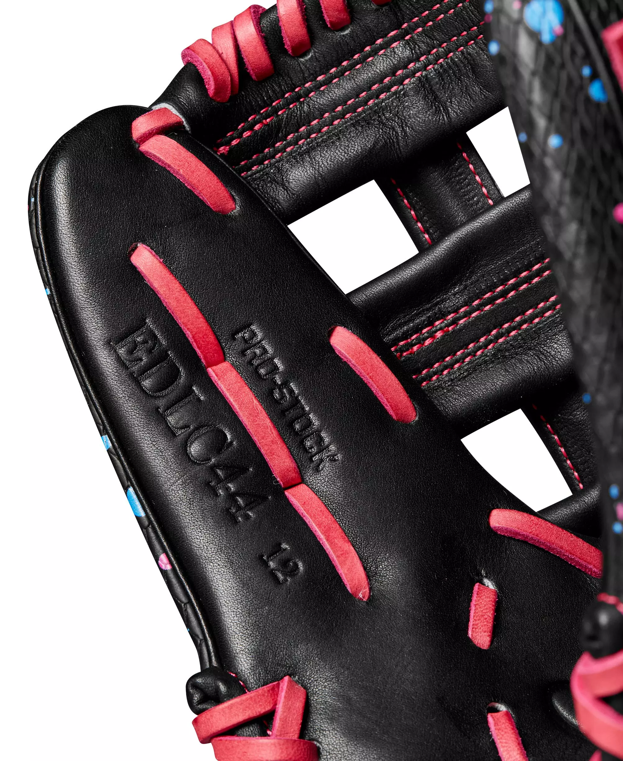 Wilson Elly De La Cruz A2000 EDLC44 GM 12&rdquo; Infield Baseball Glove 2024 - BLACK/MULTI