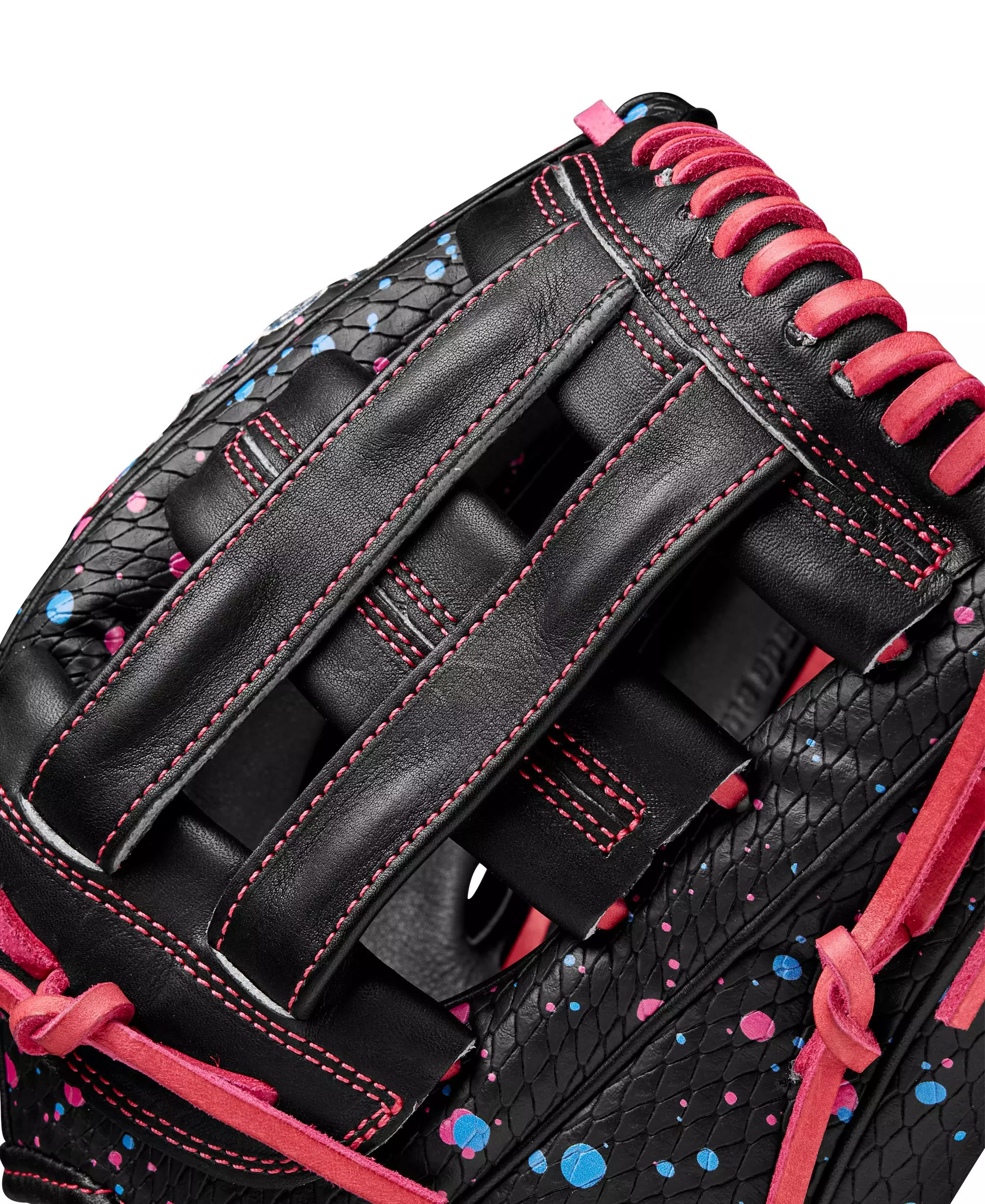 Wilson Elly De La Cruz A2000 EDLC44 GM 12&rdquo; Infield Baseball Glove 2024 - BLACK/MULTI