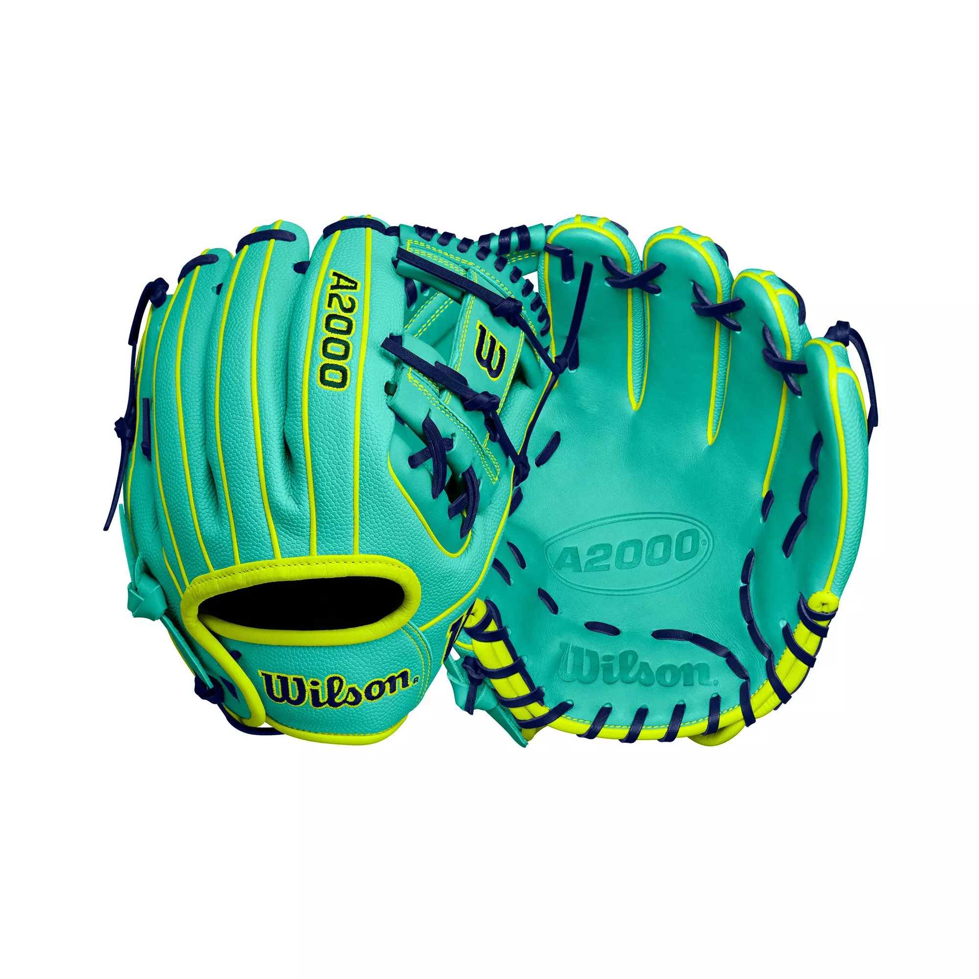 Wilson A2000 DP15SS 11.5&rdquo; Infield Baseball Glove 2024 - SEAFOAM
