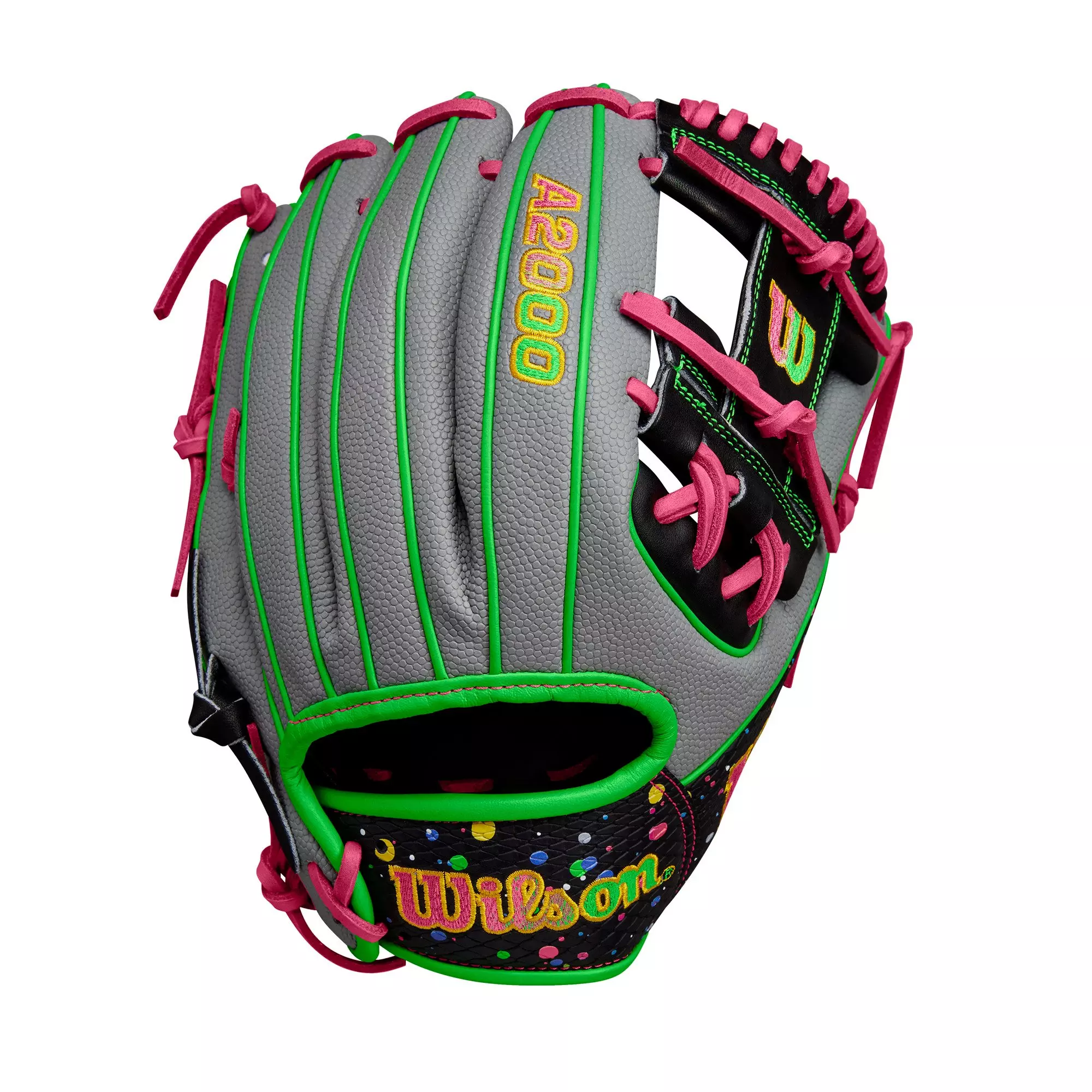 Wilson A2000 Winter 1786SS 11.5” Infield Baseball Glove 2024 - Black/Multi - BLACK/MULTI