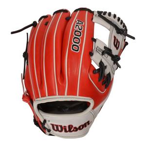 Wilson A2000 SMU 11.5" Baseball Fielders Glove - Red/Black/White