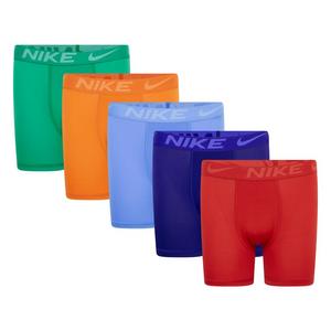 Nike Big Boys' 5-Pack Color Pop Briefs - Red/Multi