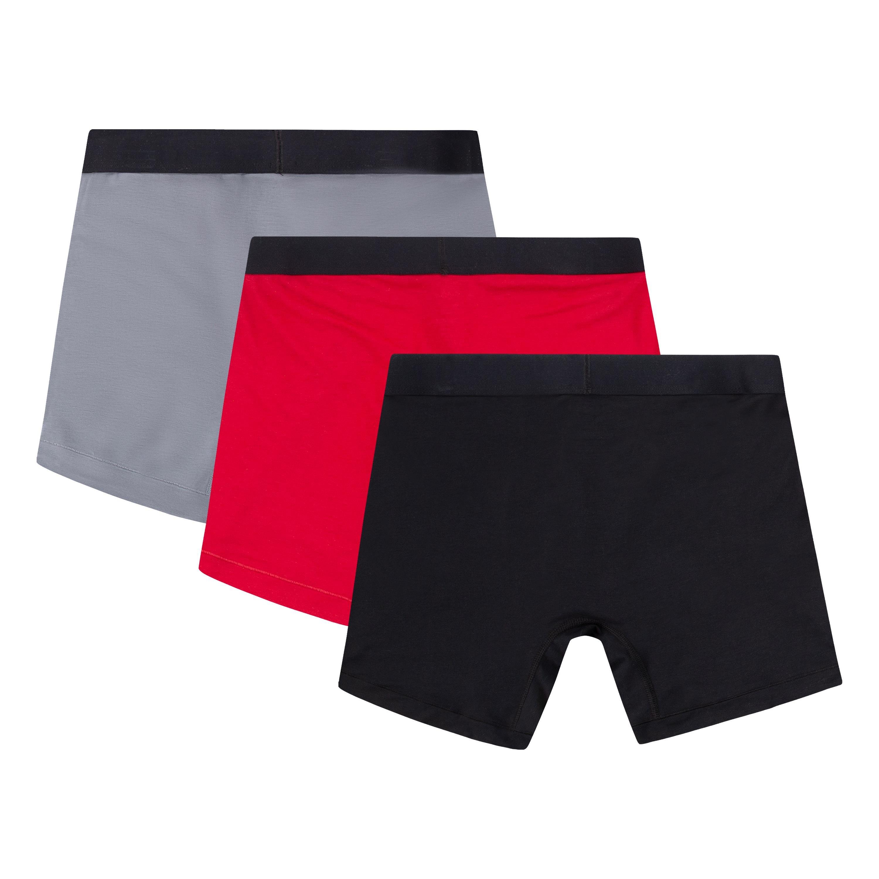 Jordan Men's Flight Modal 3-Pack Boxer - RED Thumbnail View 13