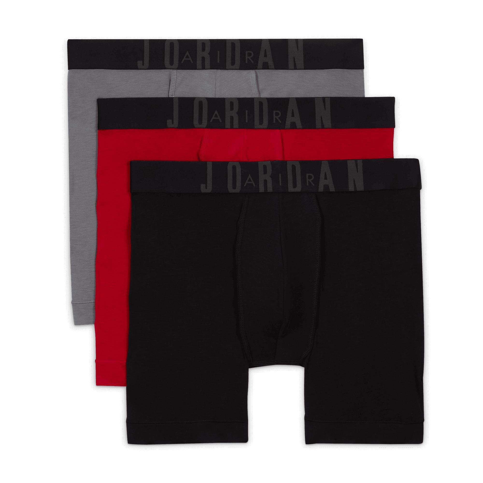 Jordan Men's Flight Modal 3-Pack Boxer - RED Thumbnail View 15