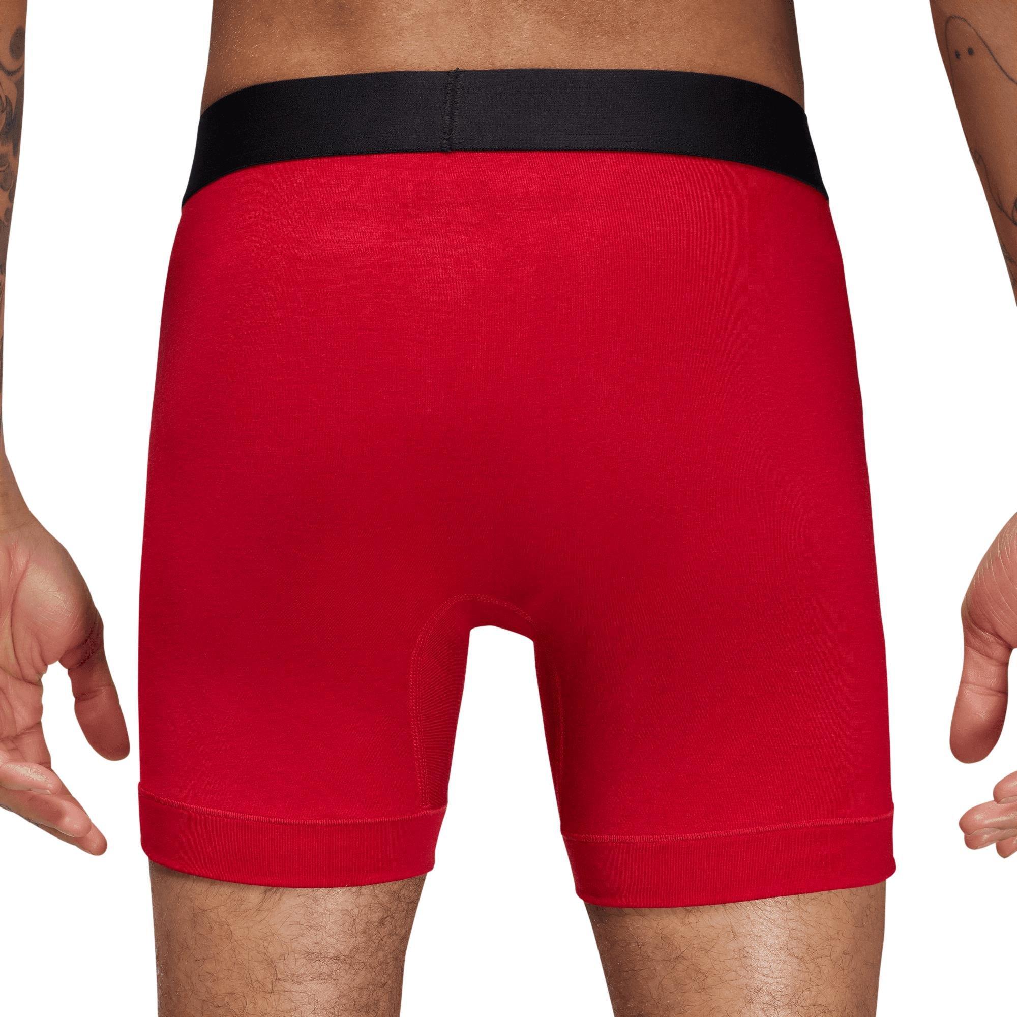 Jordan Men's Flight Modal 3-Pack Boxer - RED Thumbnail View 2