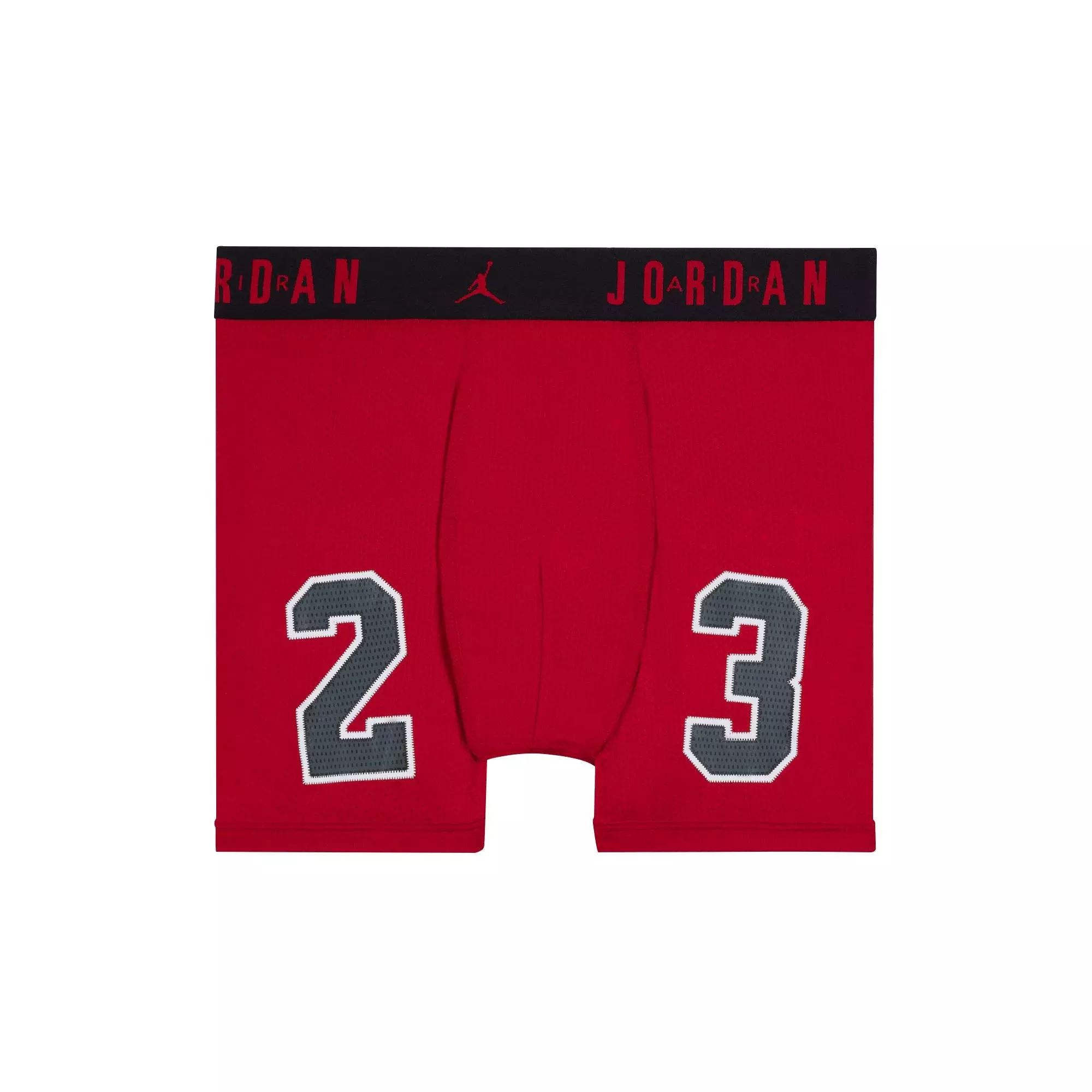 Jordan Big Boys' Flight Poly Mesh Jersey 2-Pack Briefs - Red/Blue - RED