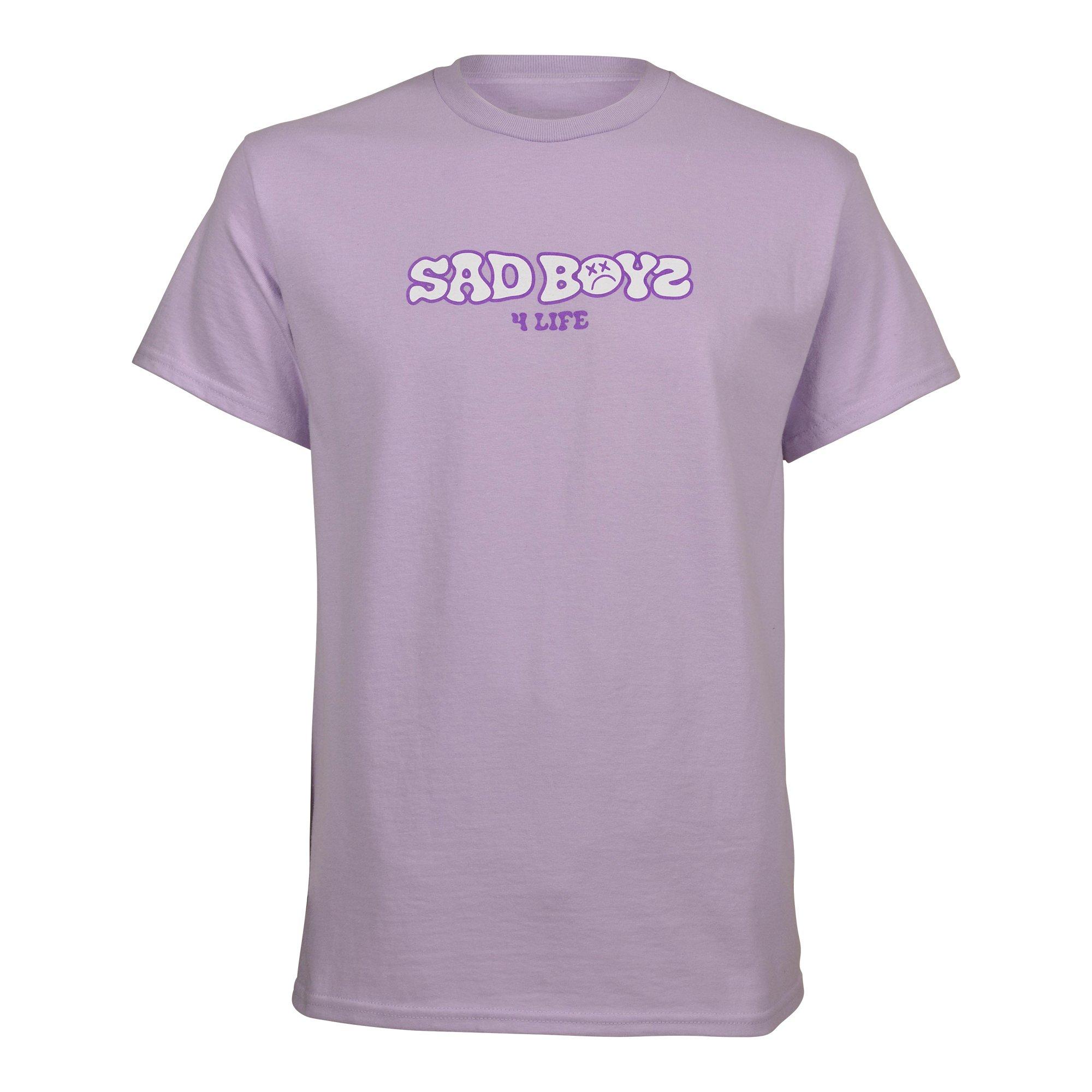 Sad Boyz Men's Mente Positiva Tee - PURPLE Thumbnail View 1