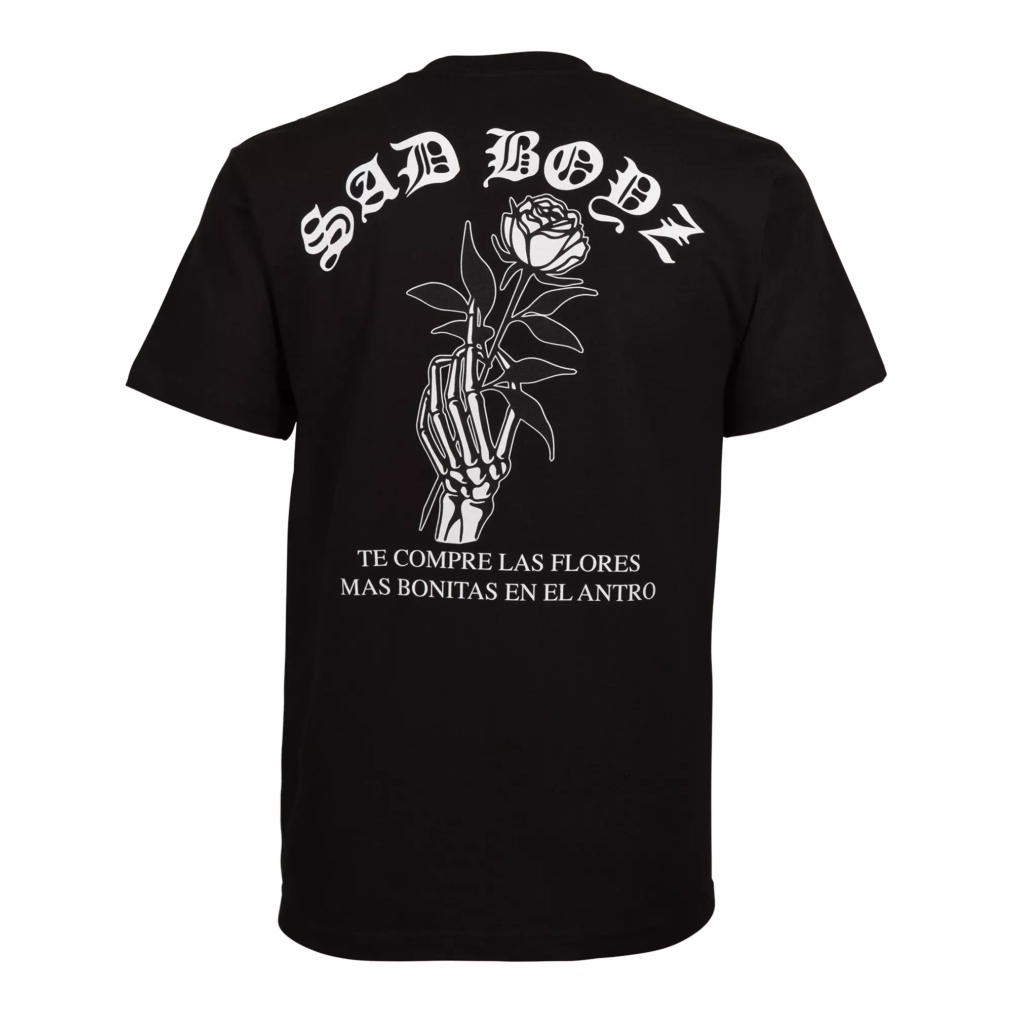 Sad Boyz Men's Las Flores Tee - BLACK