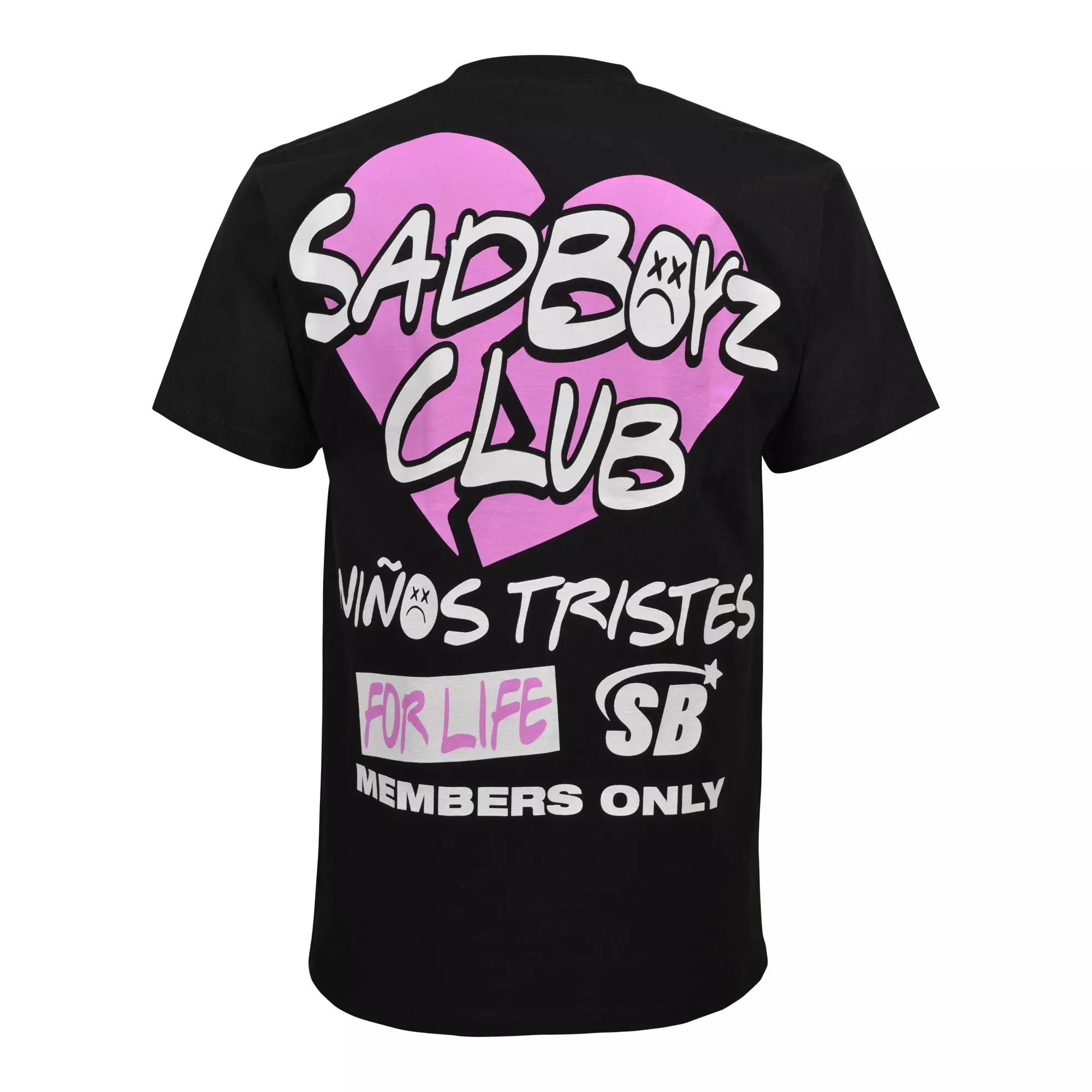 Sad Boyz Men's Club Tee - BLACK