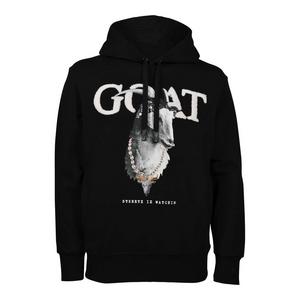 Streetz Iz Watchin Men's Goat Hoodie - Black