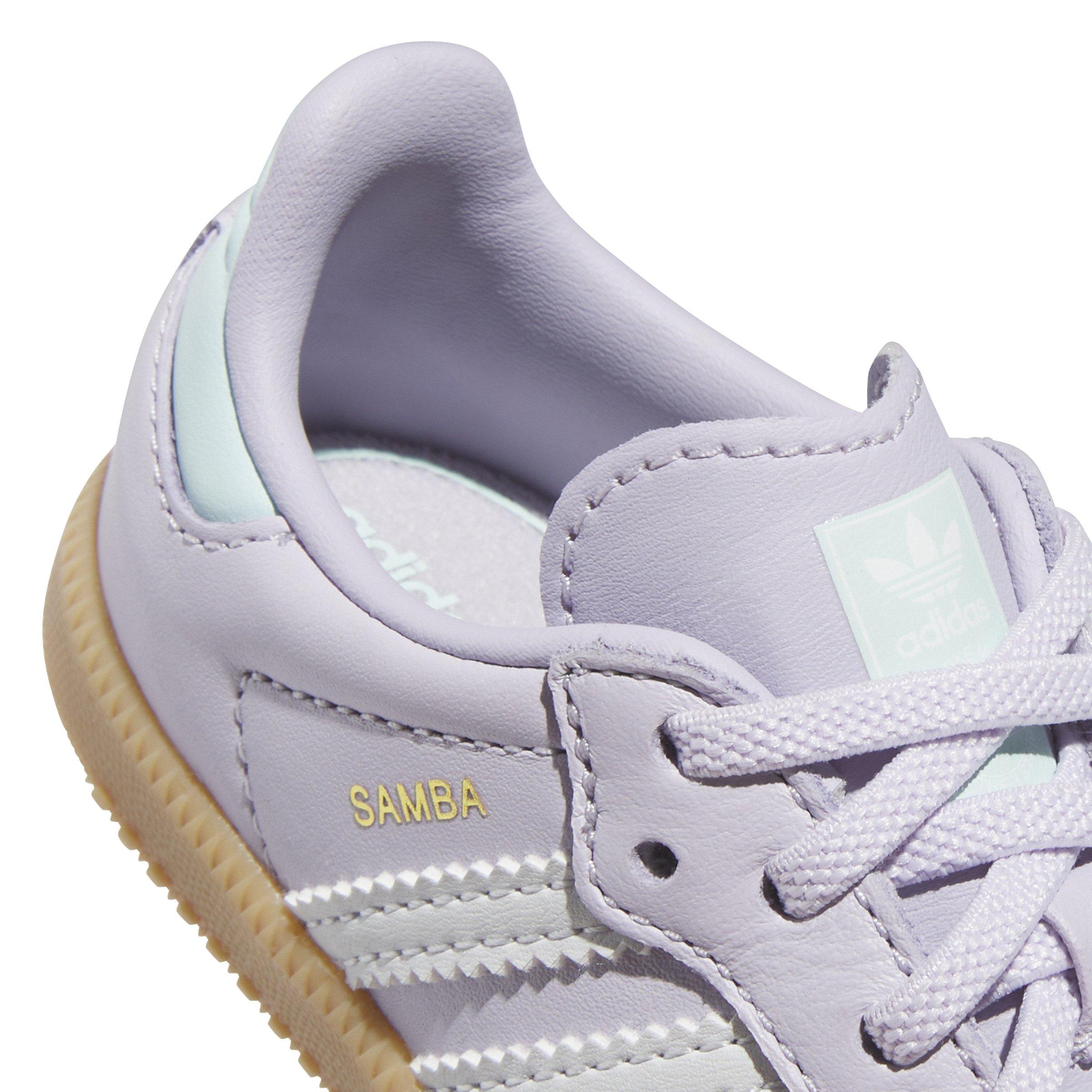 adidas Originals Samba OG Toddler Girls' "Lilac" Shoe