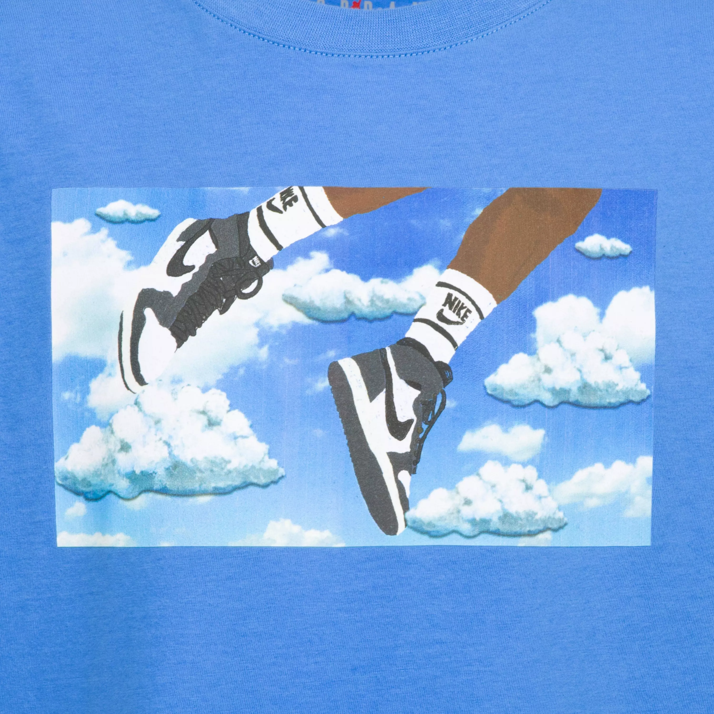 Jordan Big Boys' In Flight Tee - BLUE