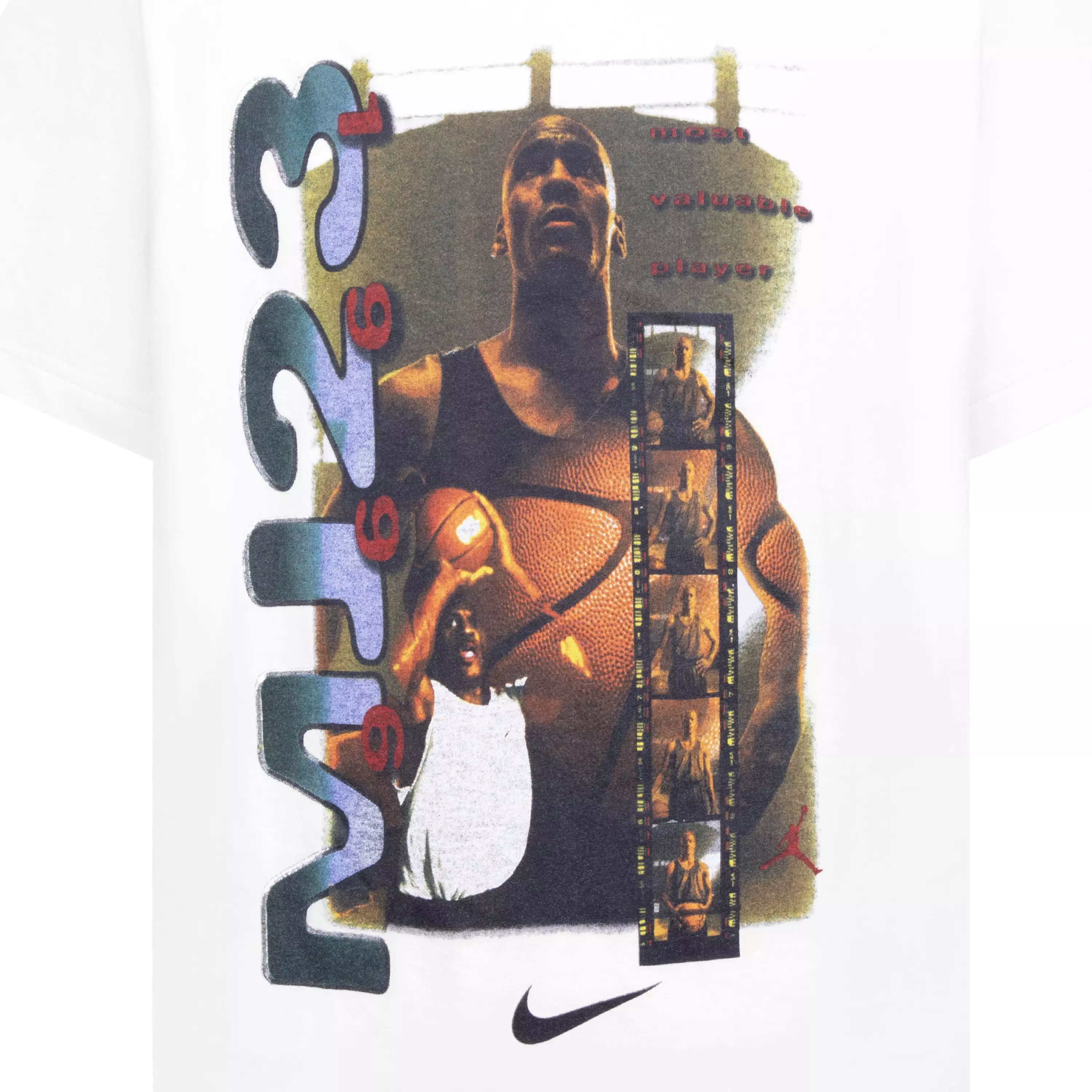 Jordan Big Boys' 1996 Tee - WHITE
