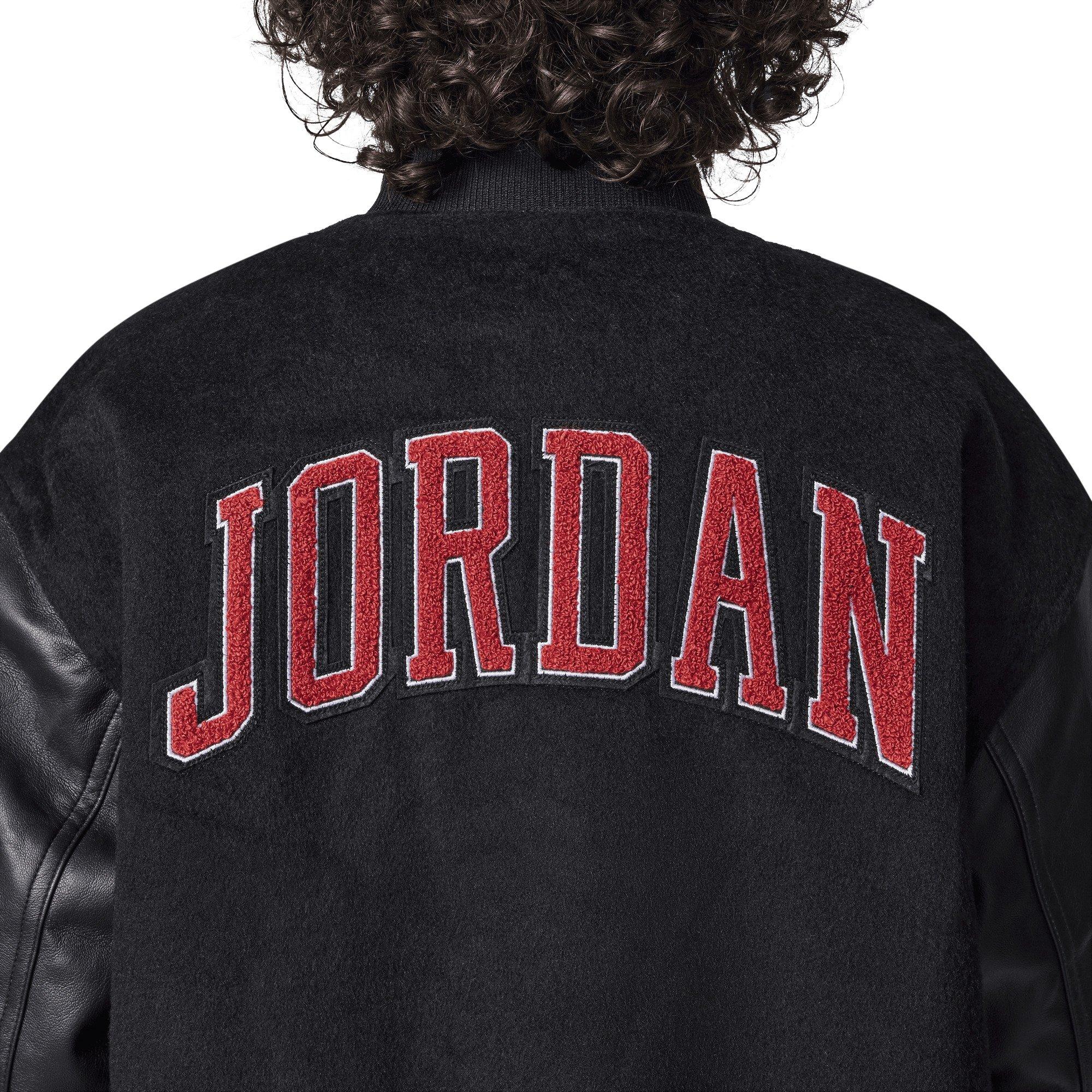 Big Boys' Jordan Varsity Jacket - Black