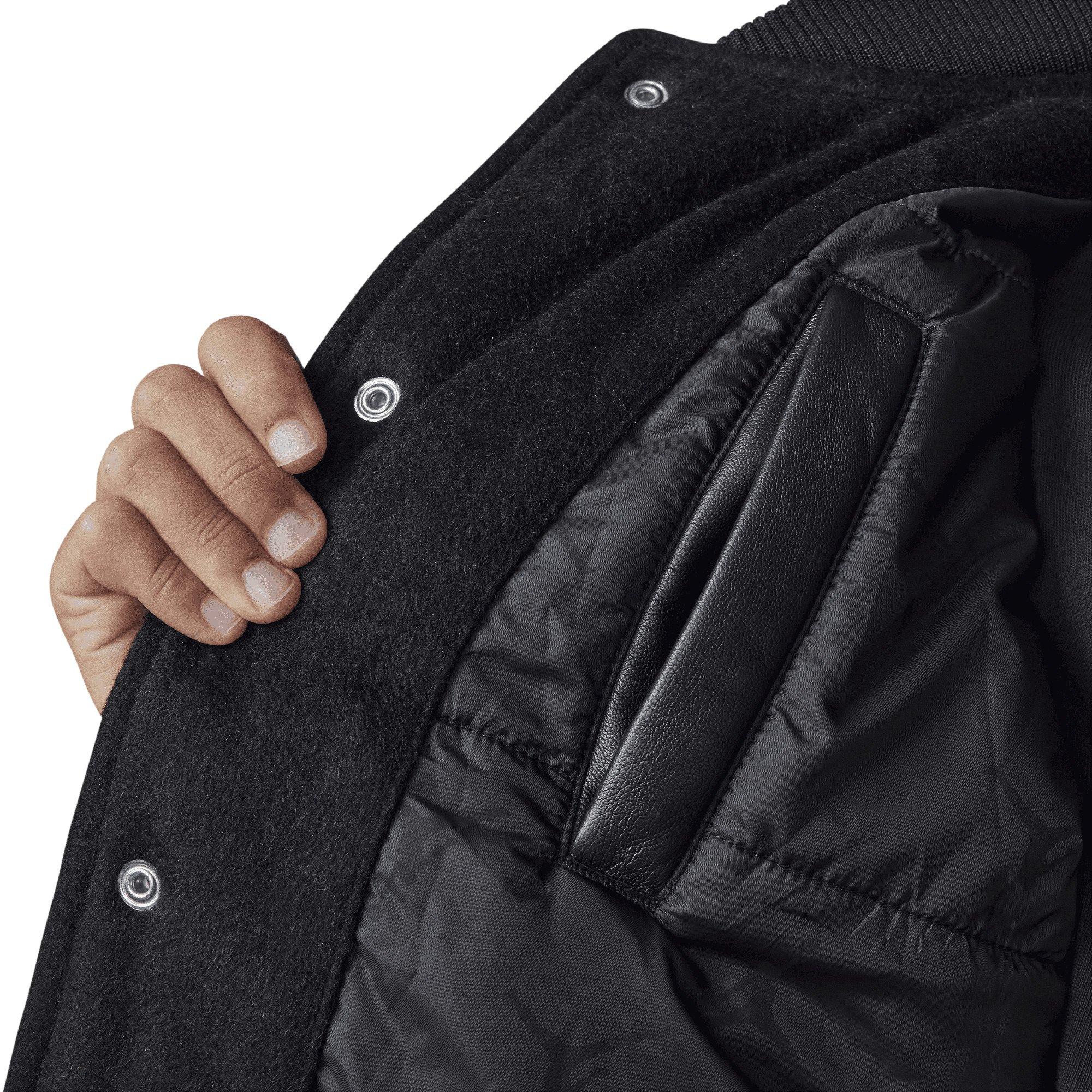 Jordan Varsity Big Boys' Black Jacket