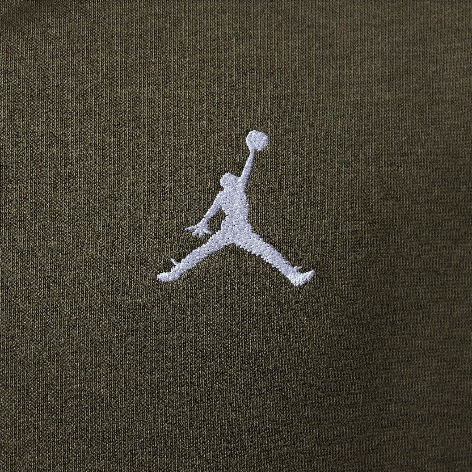 Jordan Brooklyn Fleece Big Boys' Green/Multi Hoodie