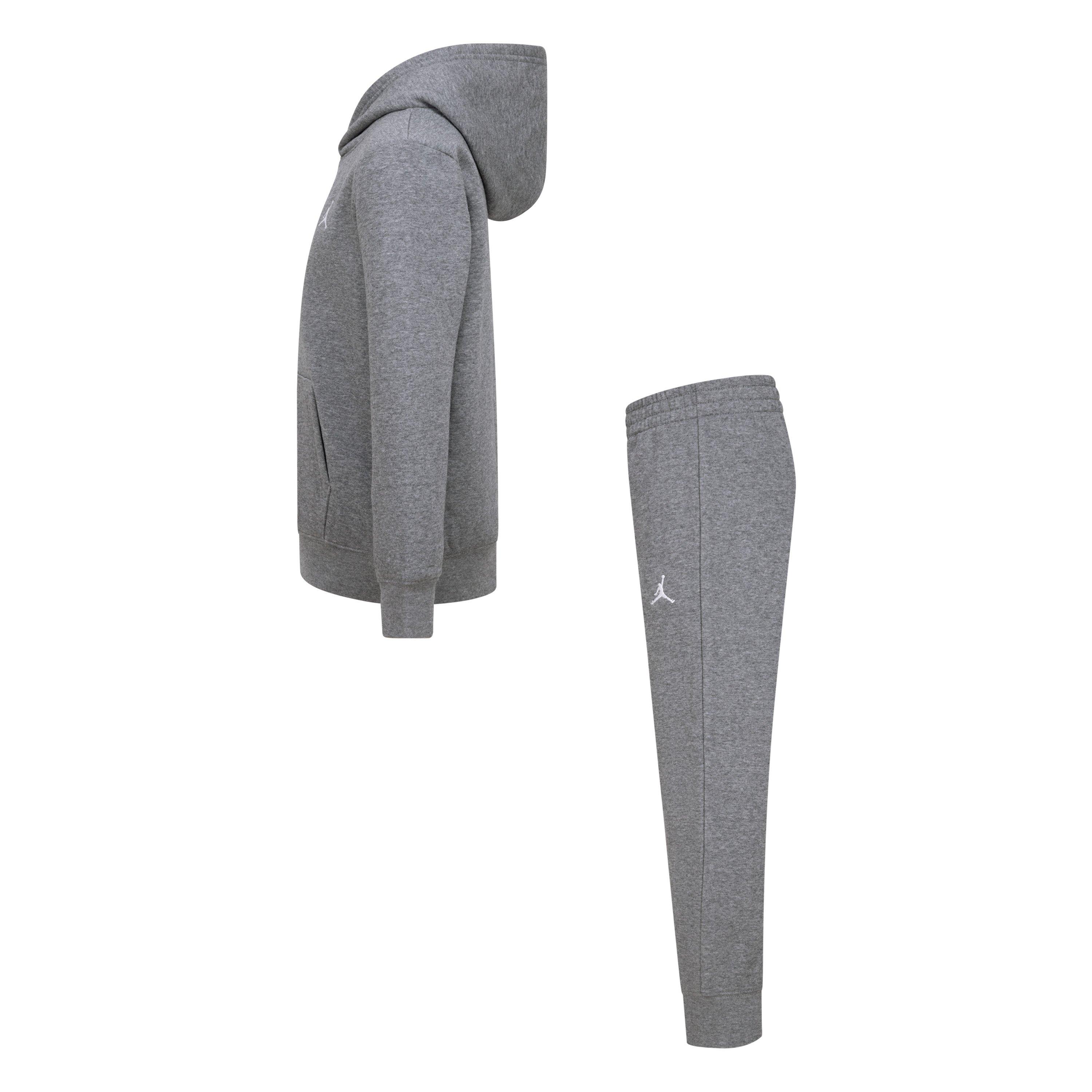 Jordan Brooklyn Fleece Hoodie Little Boys' Grey Set